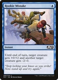 Rookie Mistake - Core Set 2021 - Magic: The Gathering card