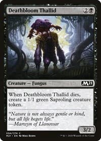 Deathbloom Thallid - Core Set 2021 - Magic: The Gathering card