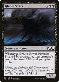 Gloom Sower - Core Set 2021 - Magic: The Gathering card
