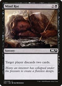 Mind Rot - Core Set 2021 - Magic: The Gathering card