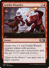 Goblin Wizardry - Core Set 2021 - Magic: The Gathering card