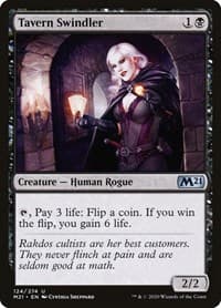 Tavern Swindler - Core Set 2021 - Magic: The Gathering card