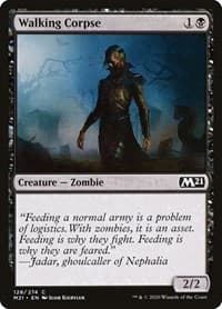 Walking Corpse - Core Set 2021 - Magic: The Gathering card