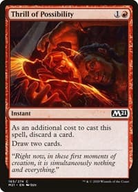Thrill of Possibility - Core Set 2021 - Magic: The Gathering card