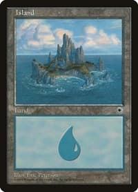 Island (Castle Cove) - Portal - Magic: The Gathering card