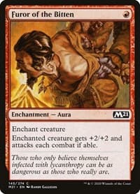 Furor of the Bitten - Core Set 2021 - Magic: The Gathering card
