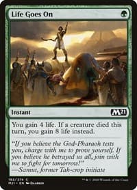 Life Goes On - Core Set 2021 - Magic: The Gathering card