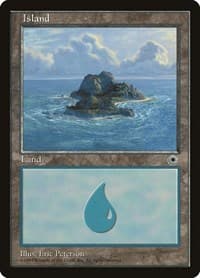 Island (Beach Right) - Portal - Magic: The Gathering card