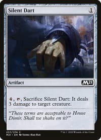 Silent Dart - Core Set 2021 - Magic: The Gathering card