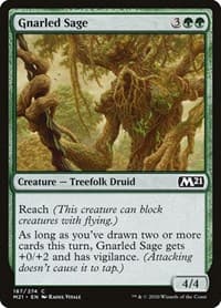 Gnarled Sage - Core Set 2021 - Magic: The Gathering card