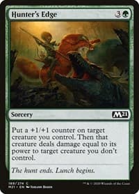 Hunter's Edge - Core Set 2021 - Magic: The Gathering card