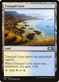 Tranquil Cove - Core Set 2021 - Magic: The Gathering card