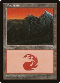 Mountain (Peaks Right) - Portal - Magic: The Gathering card