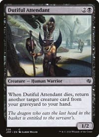 Dutiful Attendant - Jumpstart - Magic: The Gathering card