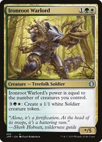 Ironroot Warlord - Jumpstart - Magic: The Gathering card