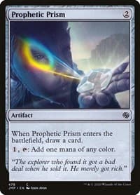 Prophetic Prism - Jumpstart - Magic: The Gathering card