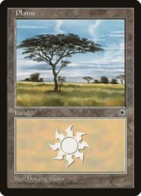 Plains (No Flowers) - Portal - Magic: The Gathering card