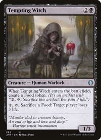 Tempting Witch - Jumpstart - Magic: The Gathering card