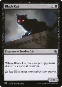 Black Cat - Jumpstart - Magic: The Gathering card