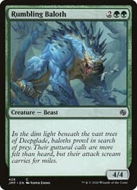 Rumbling Baloth - Jumpstart - Magic: The Gathering card