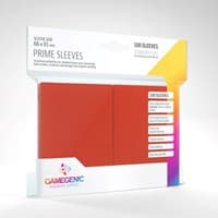 GameGenic Prime Sleeve - Standard Size - Red (100-Pack) - GameGenic Card Sleeves - Card Sleeves card