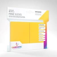 GameGenic Prime Sleeve - Standard Size - Yellow (100-Pack) - GameGenic Card Sleeves - Card Sleeves card