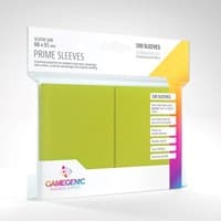 GameGenic Prime Sleeve - Standard Size - Lime (100-Pack) - GameGenic Card Sleeves - Card Sleeves card