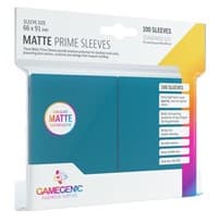 GameGenic Matte Prime Sleeve - Standard Size - Blue (100-Pack) - GameGenic Card Sleeves - Card Sleeves card