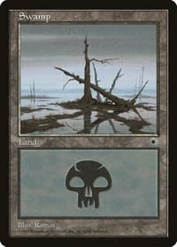 Swamp (Crossed Trees) - Portal - Magic: The Gathering card