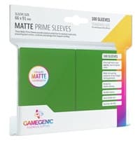 GameGenic Matte Prime Sleeve - Standard Size - Green (100-Pack) - GameGenic Card Sleeves - Card Sleeves card