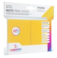 GameGenic Matte Prime Sleeve - Standard Size - Yellow (100-Pack) - GameGenic Card Sleeves - Card Sleeves card