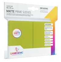 GameGenic Matte Prime Sleeve - Standard Size - Lime (100-Pack) - GameGenic Card Sleeves - Card Sleeves card