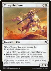 Trusty Retriever - Jumpstart - Magic: The Gathering card