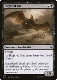 Blighted Bat - Jumpstart - Magic: The Gathering card