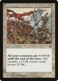 Warrior's Charge - Portal - Magic: The Gathering card