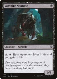 Vampire Neonate - Jumpstart - Magic: The Gathering card
