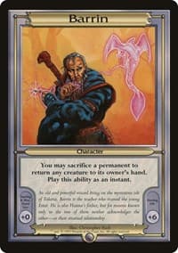Barrin (Oversize) - Vanguard - Magic: The Gathering card