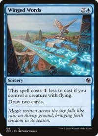 Winged Words - Jumpstart - Magic: The Gathering card