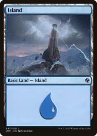 Island (047) - Jumpstart - Magic: The Gathering card