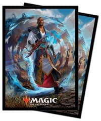 Core Set 2021 Teferi Standard Deck Protectors for Magic (100-pack) - Ultra Pro Card Sleeves - Card Sleeves card