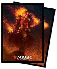 Core Set 2021 Chandra Standard Deck Protectors for Magic (100-pack) - Ultra Pro Card Sleeves - Card Sleeves card