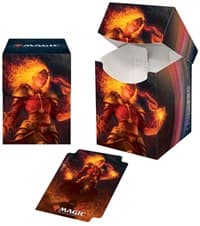 Core Set 2021 Chandra PRO 100+ Deck Box for Magic - Ultra Pro Deck Boxes - Deck Boxes card