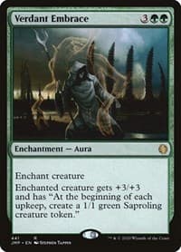Verdant Embrace - Jumpstart - Magic: The Gathering card