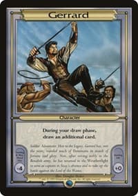 Gerrard (Oversize) - Vanguard - Magic: The Gathering card