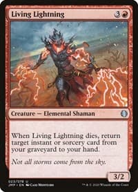 Living Lightning - Jumpstart - Magic: The Gathering card