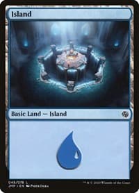 Island (049) - Jumpstart - Magic: The Gathering card