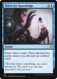 Thirst for Knowledge - Jumpstart - Magic: The Gathering card