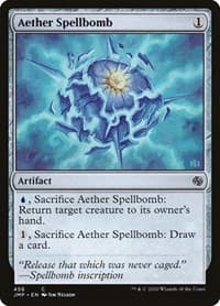 Aether Spellbomb - Jumpstart - Magic: The Gathering card