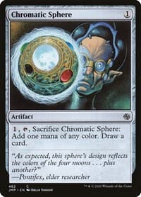 Chromatic Sphere - Jumpstart - Magic: The Gathering card