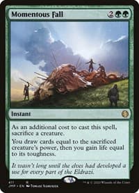 Momentous Fall - Jumpstart - Magic: The Gathering card